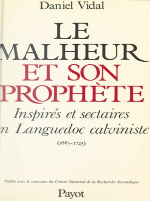 cover image of Le malheur et son prophète